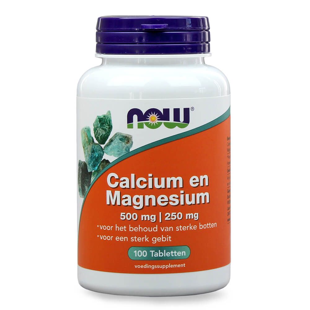 Calcium & Magnesium-NOW FOODS-0