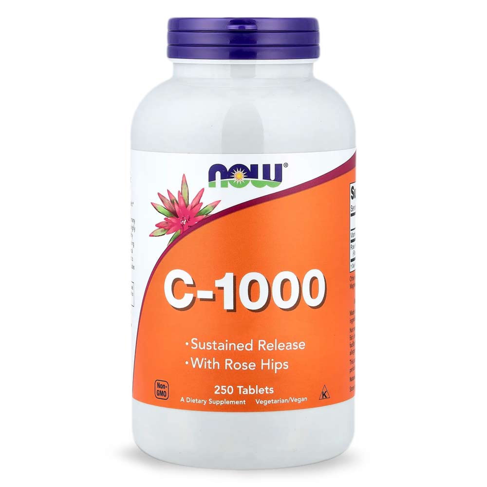 Vitamin C-1000  Zeitverzögert Groß-NOW FOODS-0