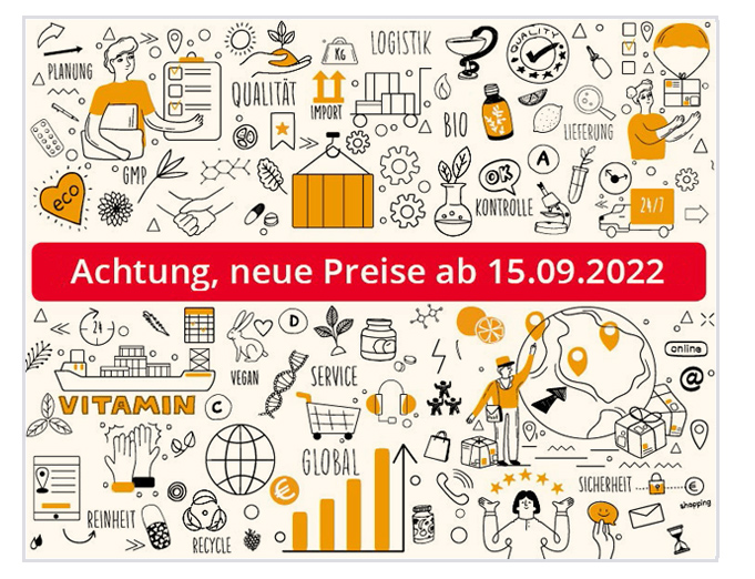 Info Preiserh&ouml;hung