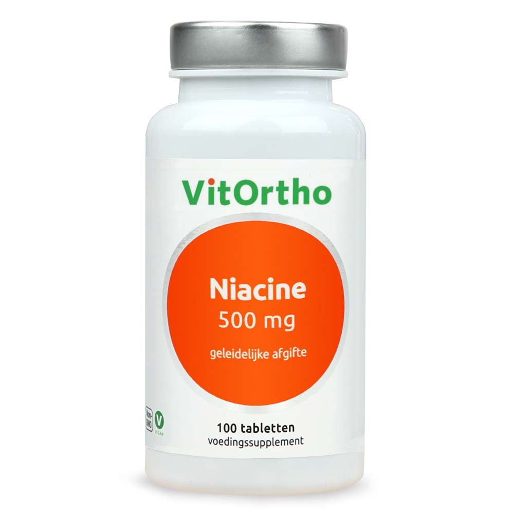 Vitortho Niacine 500 mg Zeitverzögert-Vitortho B.V.-0