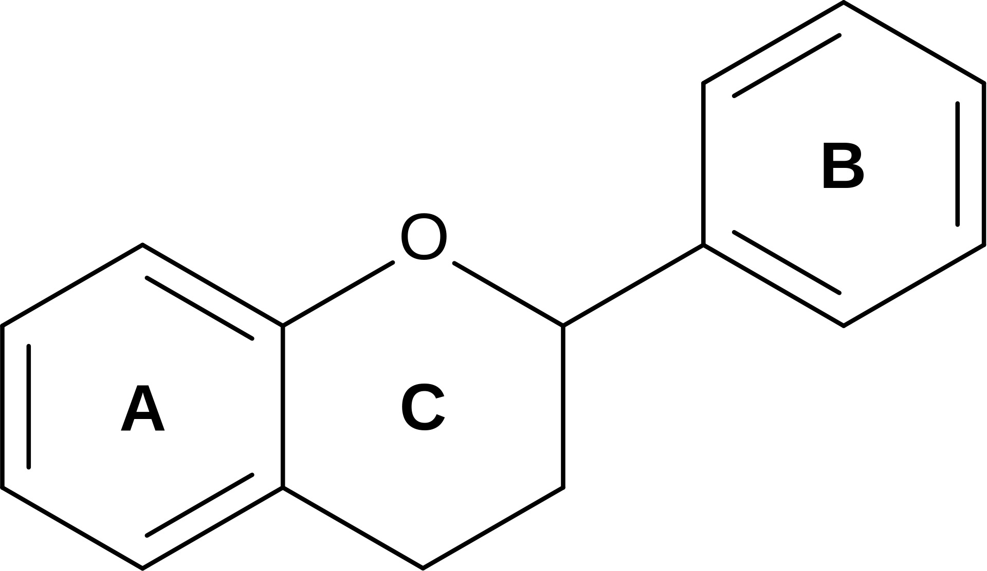 Flavon-Grundstruktur